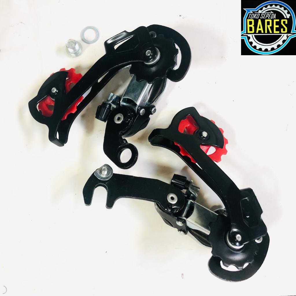 RD / Rear Derailleur Sepeda Pacific SP-E301 / SP-E302 6 - 7 Speed / Letter S Jepit / Baut