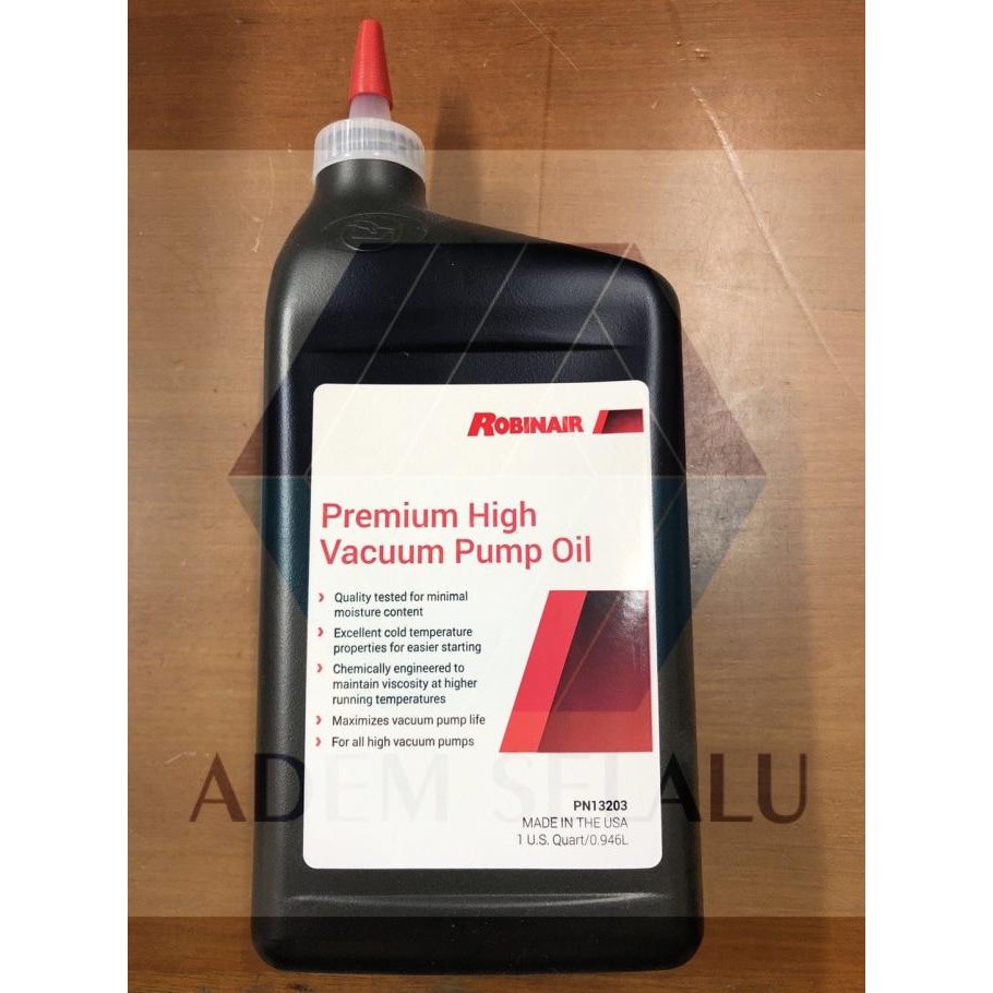 Jual Oli Vacuum Pump Robinair 1 Liter Shopee Indonesia