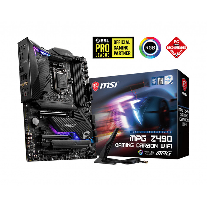 Motherboard MSI MPG Z490 (GAMING CARBON WIFI)