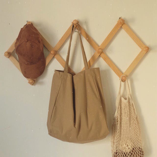 Nudie Bag Mocca Tas Kanvas Selempang Wanita Totebag Besar