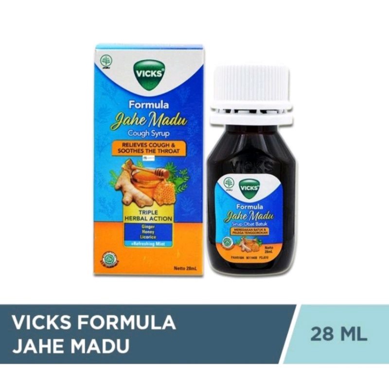 Vicks Formula Jahe Madu 28 ML