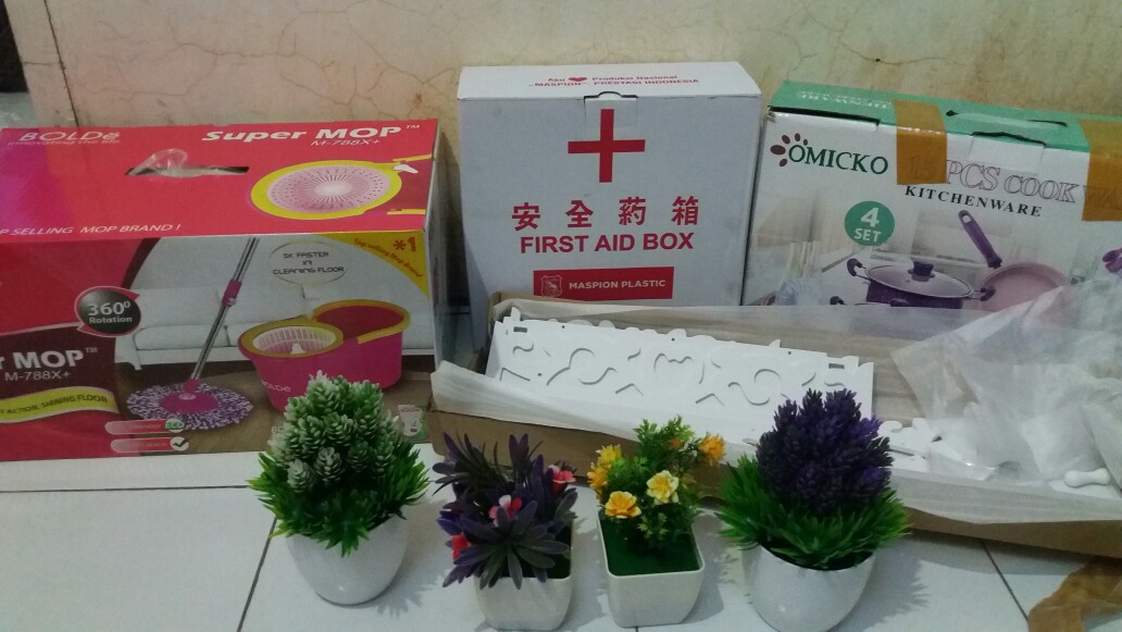 Supermop Alat Pel Otomatis 360°putaran