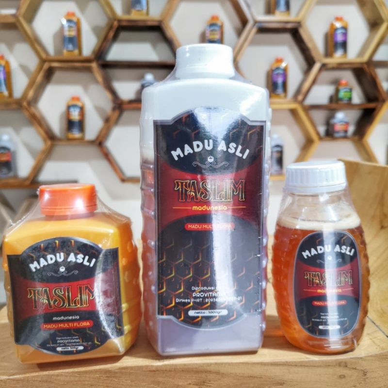 

Madu Multiflora Asli Herbal Taslim Madunesia