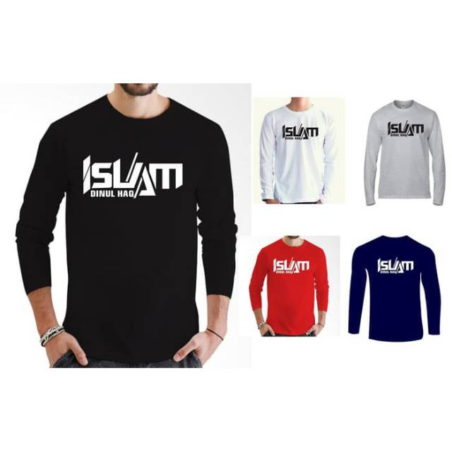 Kaos Dakwah Islam lengan panjang