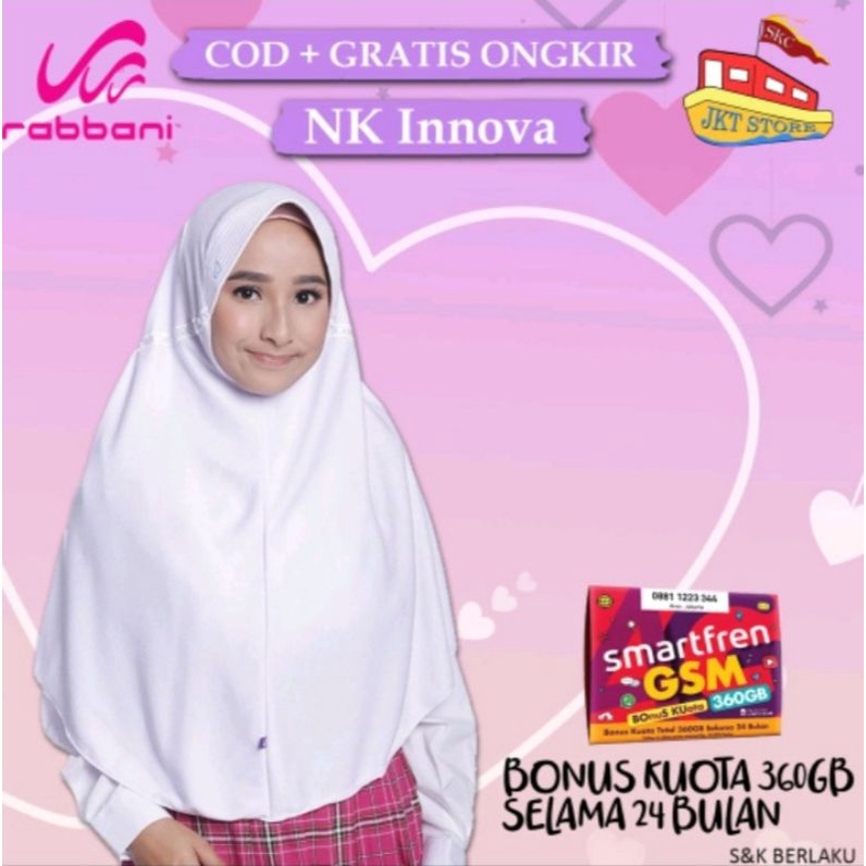 jilbab Rabbani ORI murah
