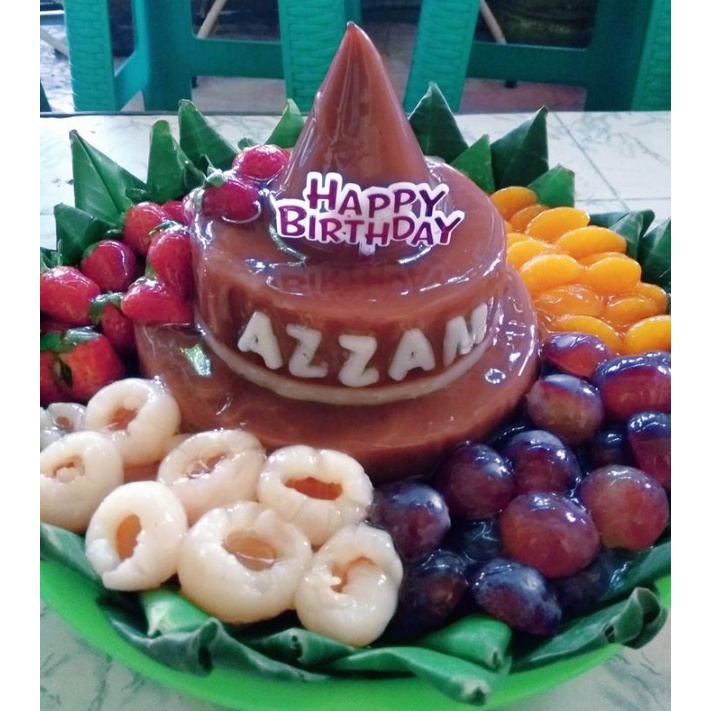 

puding tumpeng