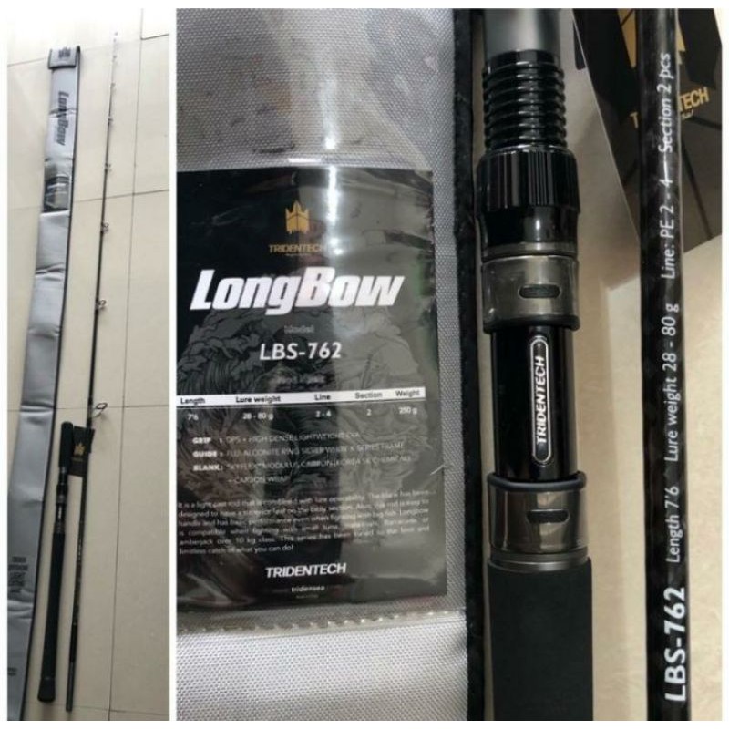 JORAN TRIDENTECH LONGBOW OFFSHORE LIGHT CASTING GAME LBS-762