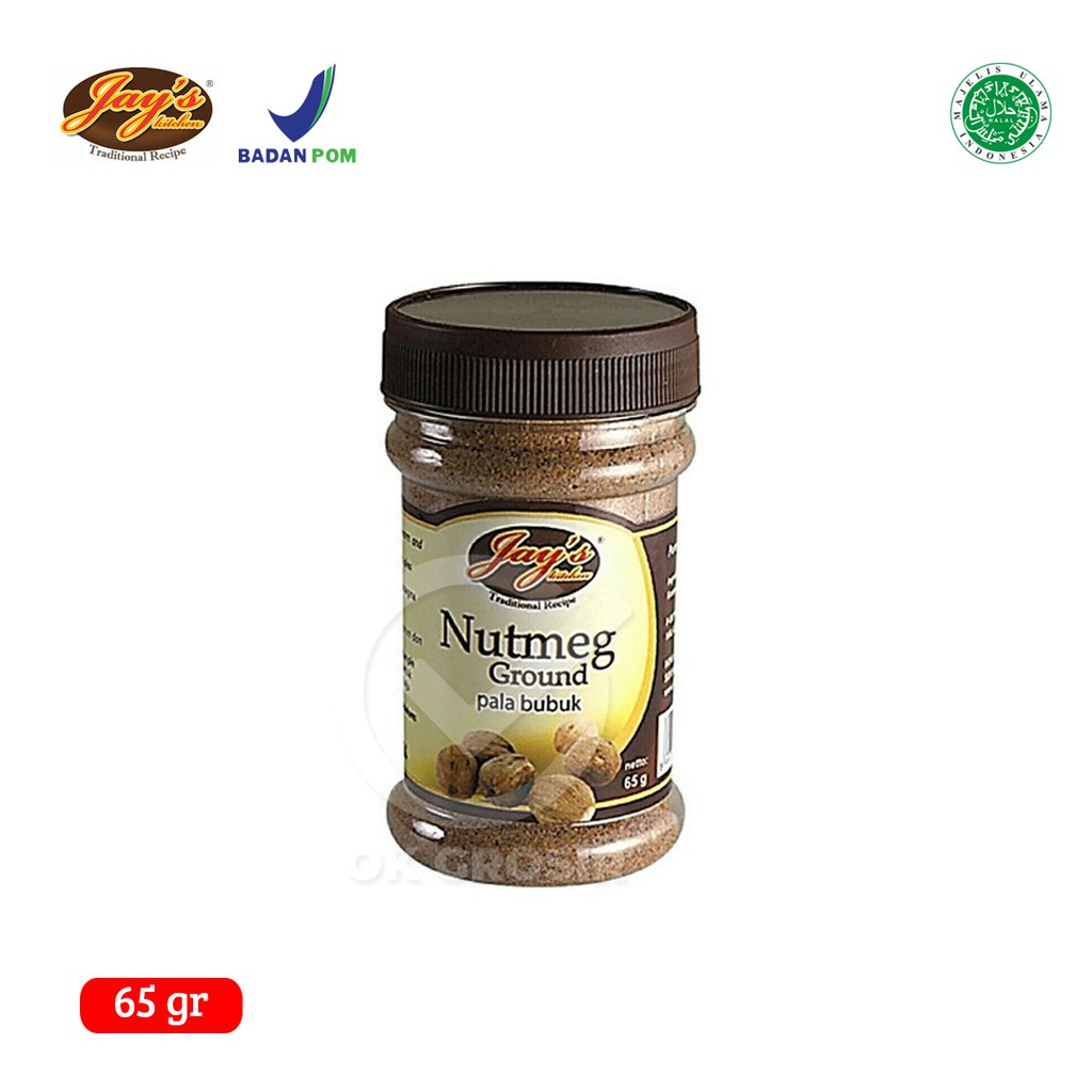 

Jay's Nutmeg Ground / Pala Bubuk (65 gr)