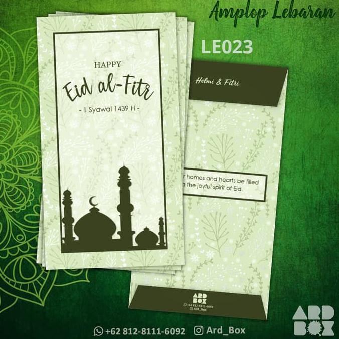 

Produk Unggulan Amplop Angpau Lebaran Idul Fitri Besar Custom Desain Terbaru Le023