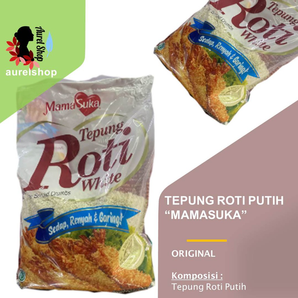 

MAMASUKA Tepung Roti Putih kemasan 1 kg