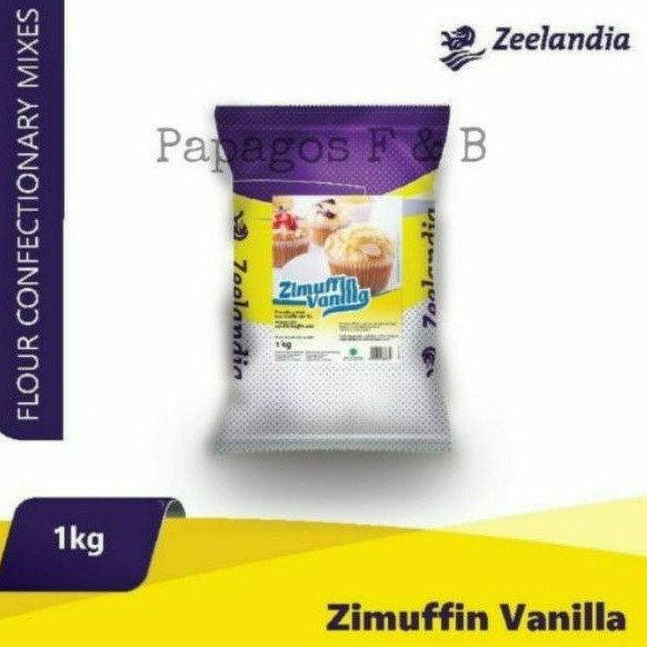 

Tepung Premix Zimuffin Vanila / Muffin Vanilla Zeelandia 1 kg / kilo