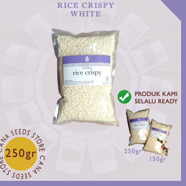 

Ready Banyak Rice Crispy White 250 gram Rice Puff Putih Beras Renyah Krispi Lonjong Sereal Rais Cris