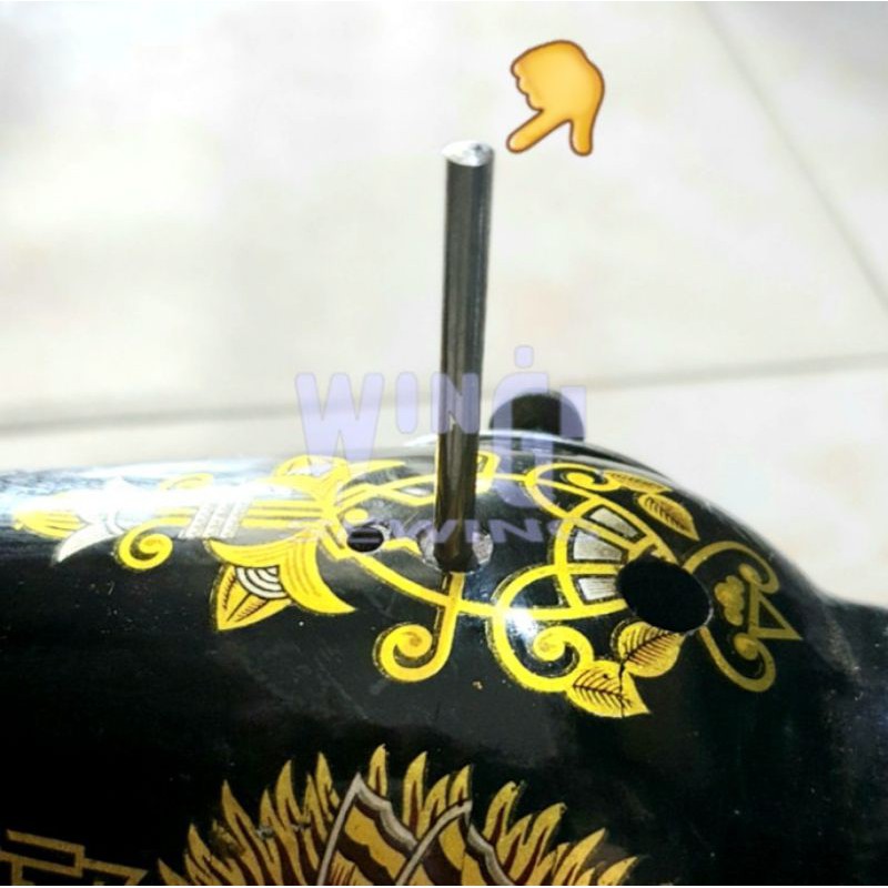 No. 122 Tiang Benang Kecil Mesin Jahit Tradisional