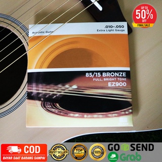Image of Senar Gitar String 1 set Best Seller EZ900 UK 0.10 Grosir 15K