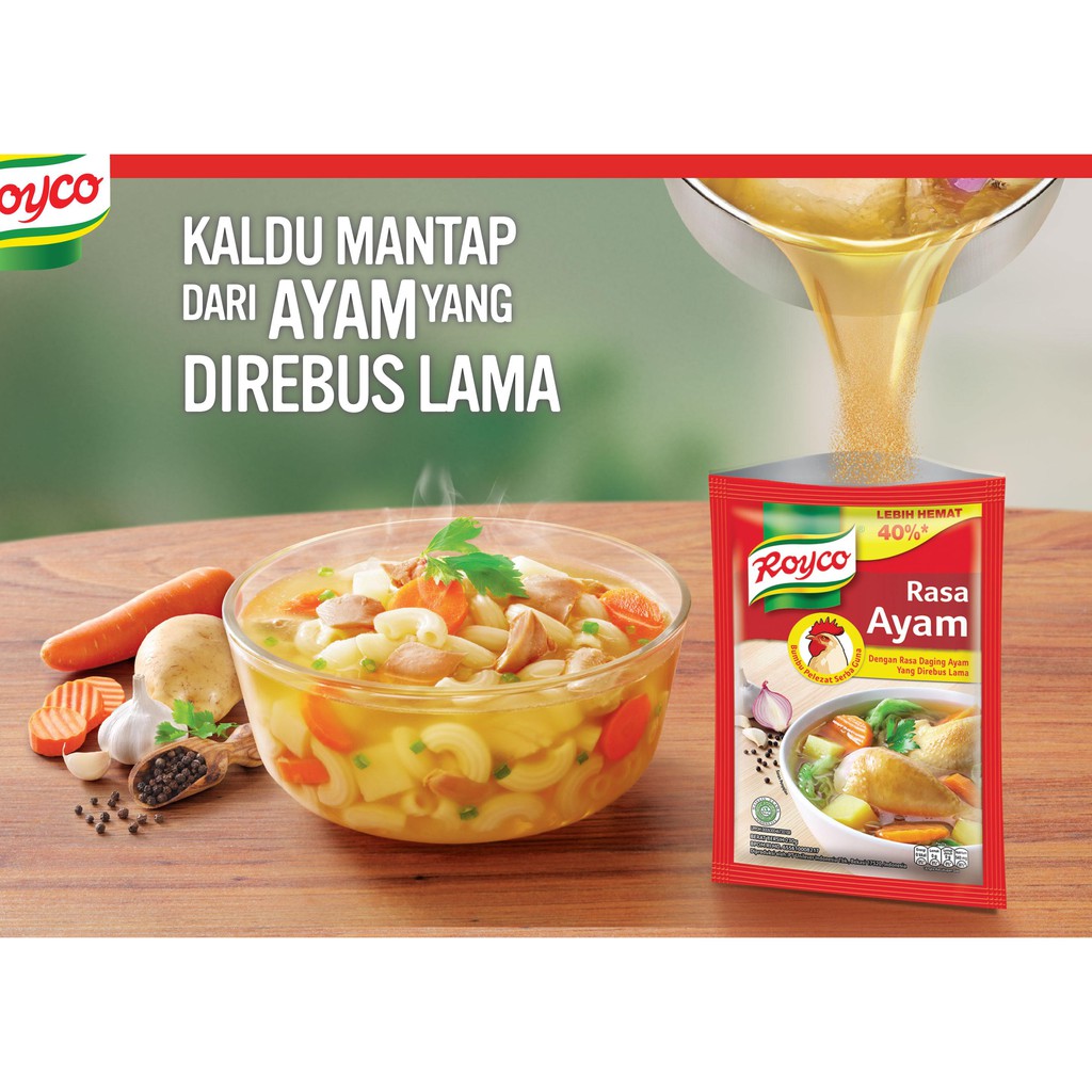 

TEERLARIS Royco Bumbu Kaldu Ayam 230 gr - Bumbu Kaldu Ayam Bumbu Penyedap Bumbu Penyedap Rasa Kaldu