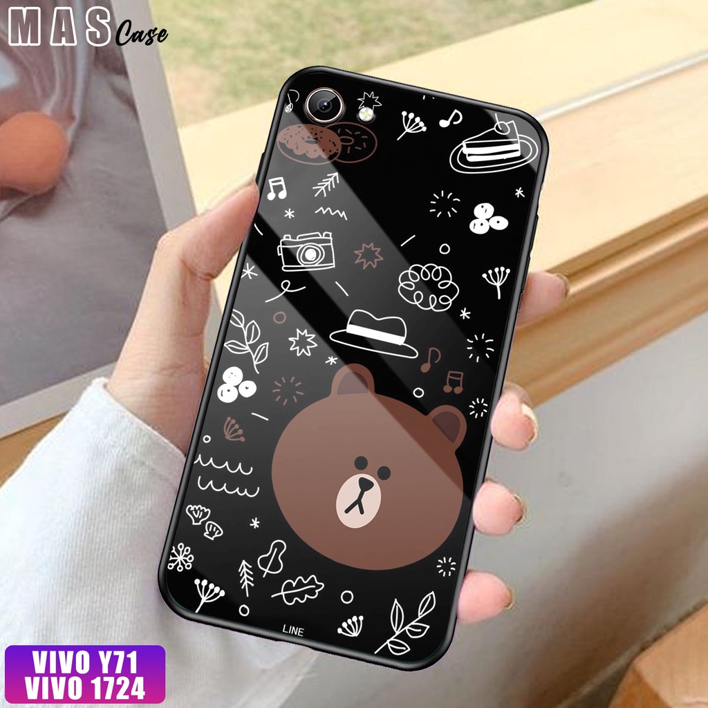 Case VIVO Y71 / VIVO 1724 - Casing VIVO Y71 / VIVO 1724 Terbaru MAS Case [ LN-01 ] Silikon VIVO Y71 