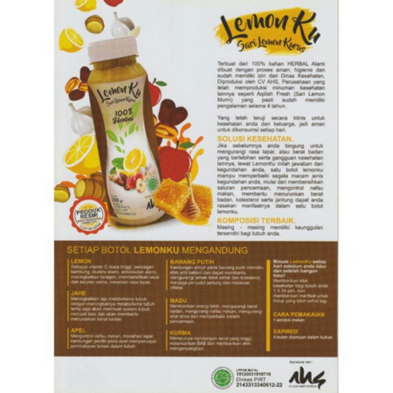 

LemonKu Jus Diet