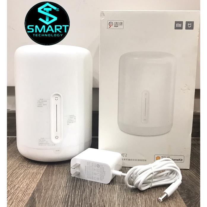 XIAOMI MIJIA BEDSIDE LAMP 2 LED SMART NIGHT / LAMPU TIDUR ORIGINAL - PUTIH