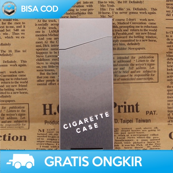 SAFETY BOX KOTAK ROKOK ELEGAN BY DINGHAO DH-7710 ANTI PATAH DAN KARAT