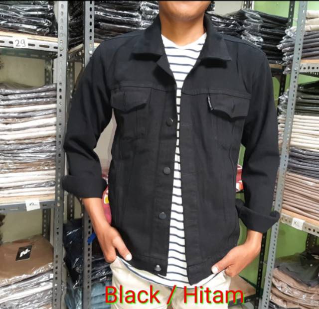 JAKET JEANS PRIA SANWASH JAKET SANWASH PRIA BISA COD