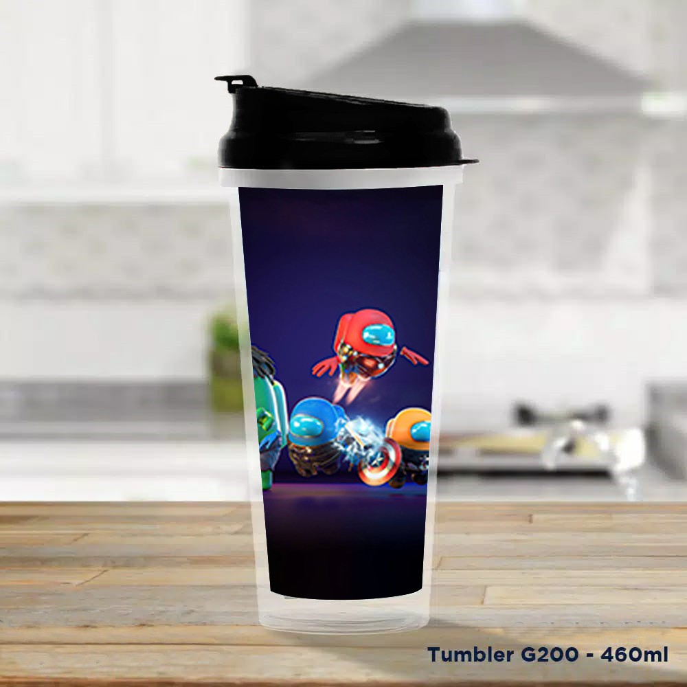 Pusat Mode Tumbler/Tempat Minum Design Among Us Marvel