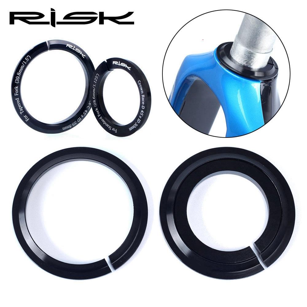 R-FLOWER Mesin Cuci Headset Sepeda 29.9/39.7mm Garpu Lurus Bagian Sepeda Base Spacer