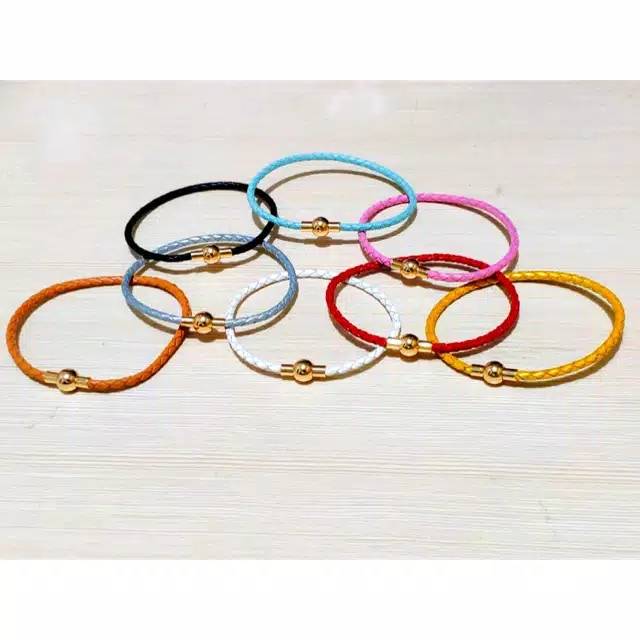 FF Gelang Tali Kawat Anti Air Waterproof Untuk Charm Liontin Mainan atau Emas Hongkong