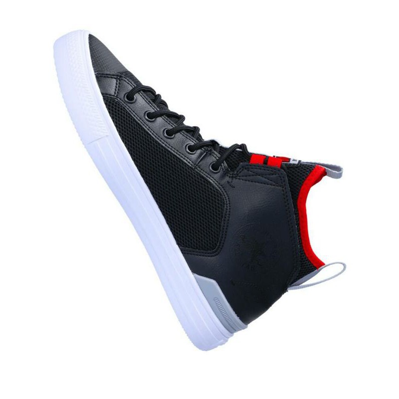 Converse CT AS Ultra Mid black red synth leather 167884C