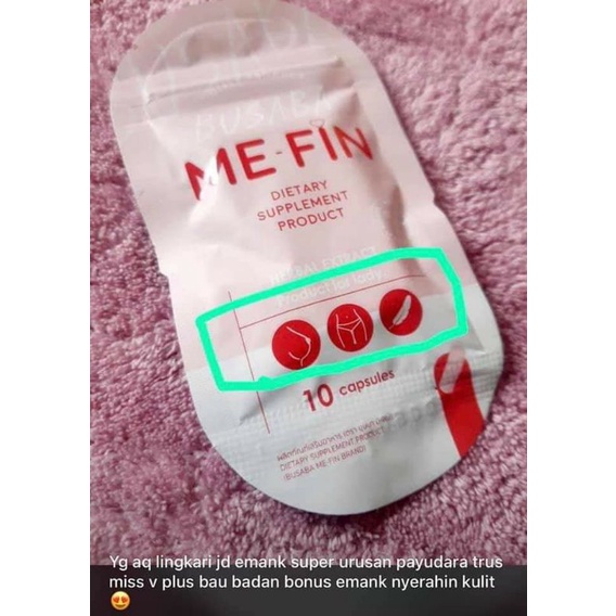 (BISA COD) Me fin perapat miss v