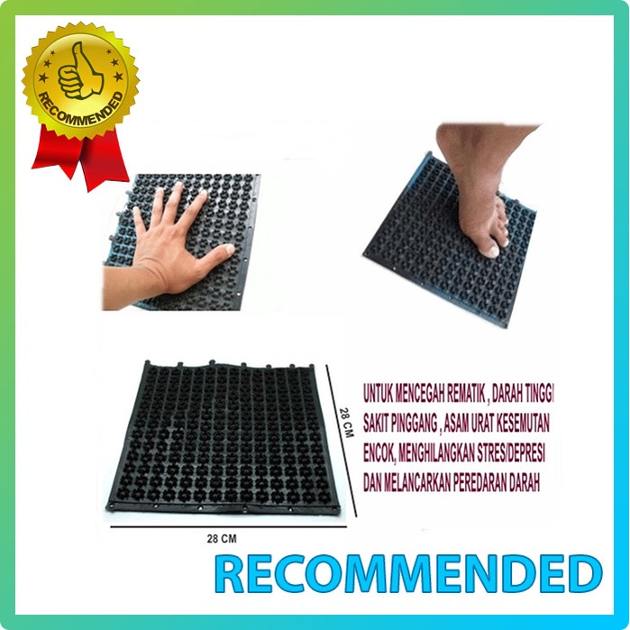 Keset Terapi Kaki / Alat Refleksi Pijat Kaki Akupuntur