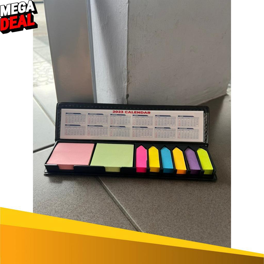 

NEW PROMO Buku memo 31 notesbook post it sticky blocknote buku memo souvenir promosi kalender