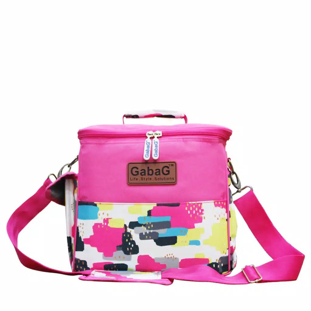 Gabag - Cooler Bag - Thermal Bag Sling Pink Camo  8997279102158