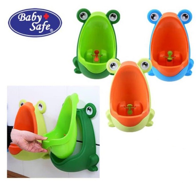 Babysafe Urinal Frog Baby Safe Potty Training Shopee Indonesia