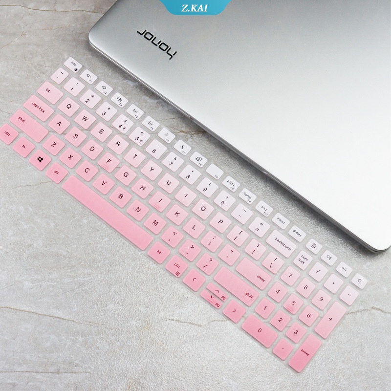 Dell Inspiron15 3000 3510 3511 3515 Cover Pelindung Keyboard Gaming Bahan Silikon Tahan Air 5510 5515 5518 15.6 &quot;(ZK)