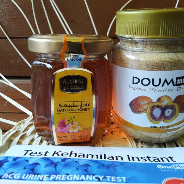 

1 paket terdiri paket serbuk 2 botol madu 2 botol