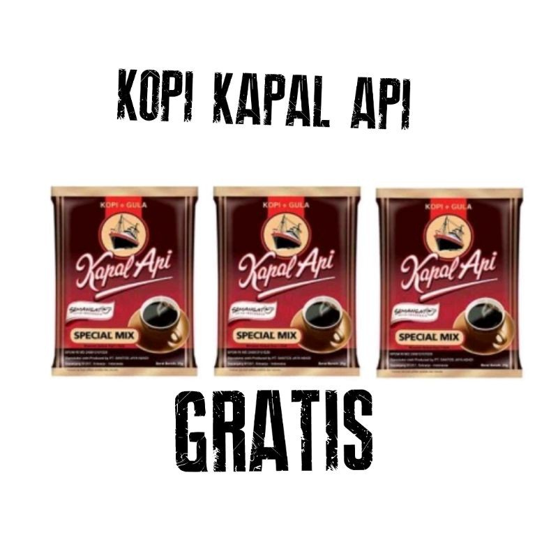 

GRATIS kopi kapal api special mix 25gr|kopi termurah dan hanya geratis untuk anda