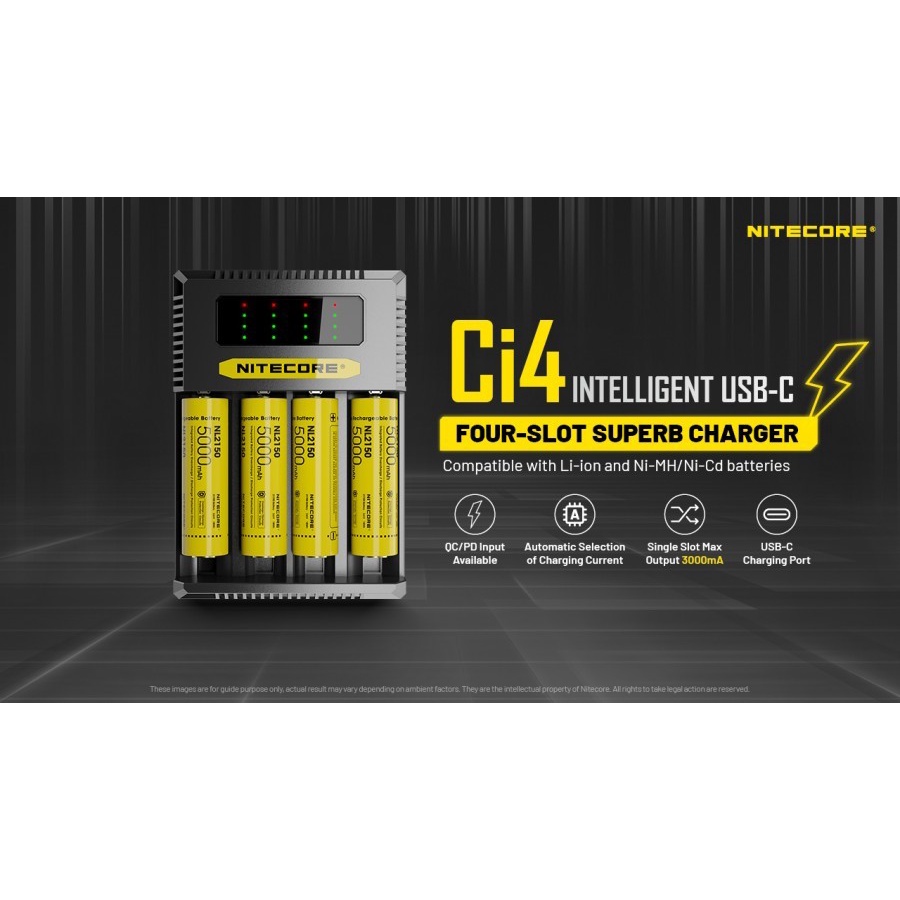 CHARGER NITECORE - NITECORE CHARGER - AUTHENTIC