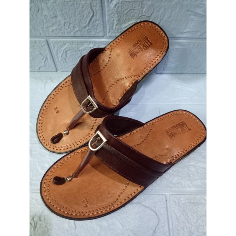 SENDAL TAROMPAH OUTSOLE ASLI KARET