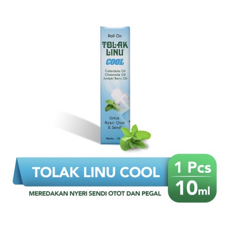 Tolak linu cool roll on ( minyak gosok cool meredakan pegal linu )