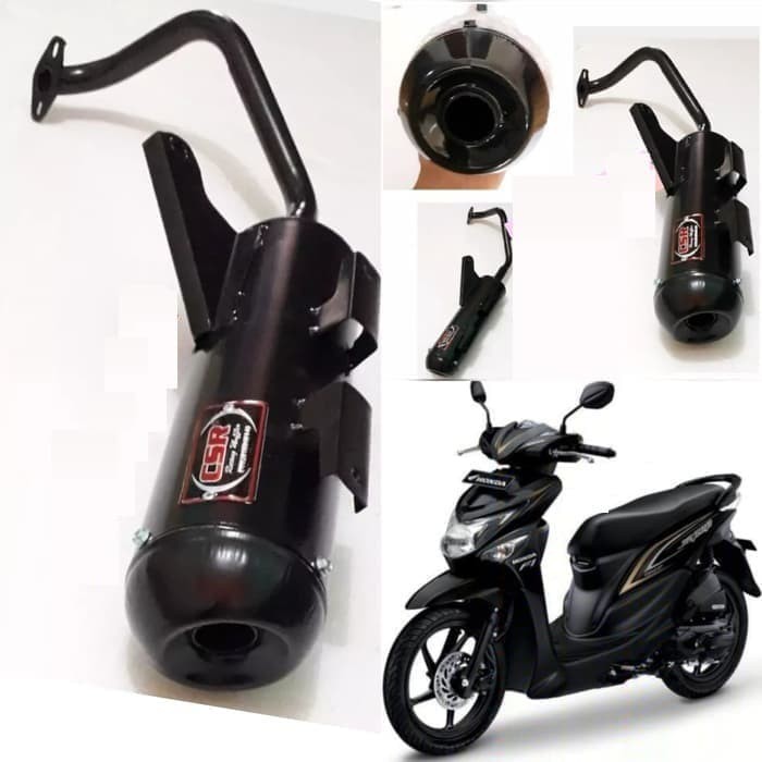 Knalpot Racing bobokan Honda Beat pop