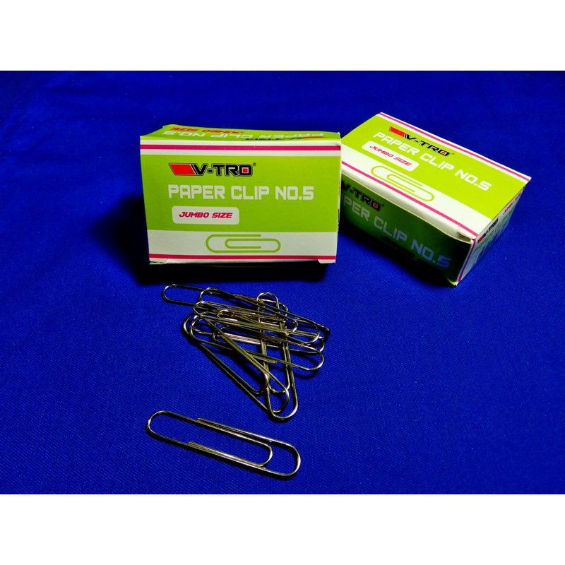 V-TRO Paper Clip No. 5 (Jumbo) - ( 1 Box Kecil )