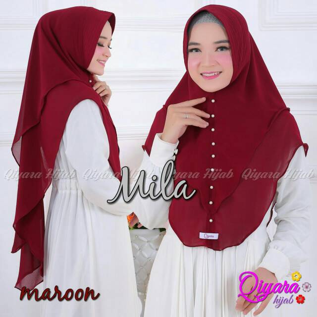 Mila Khimar original Qiyara Hijab