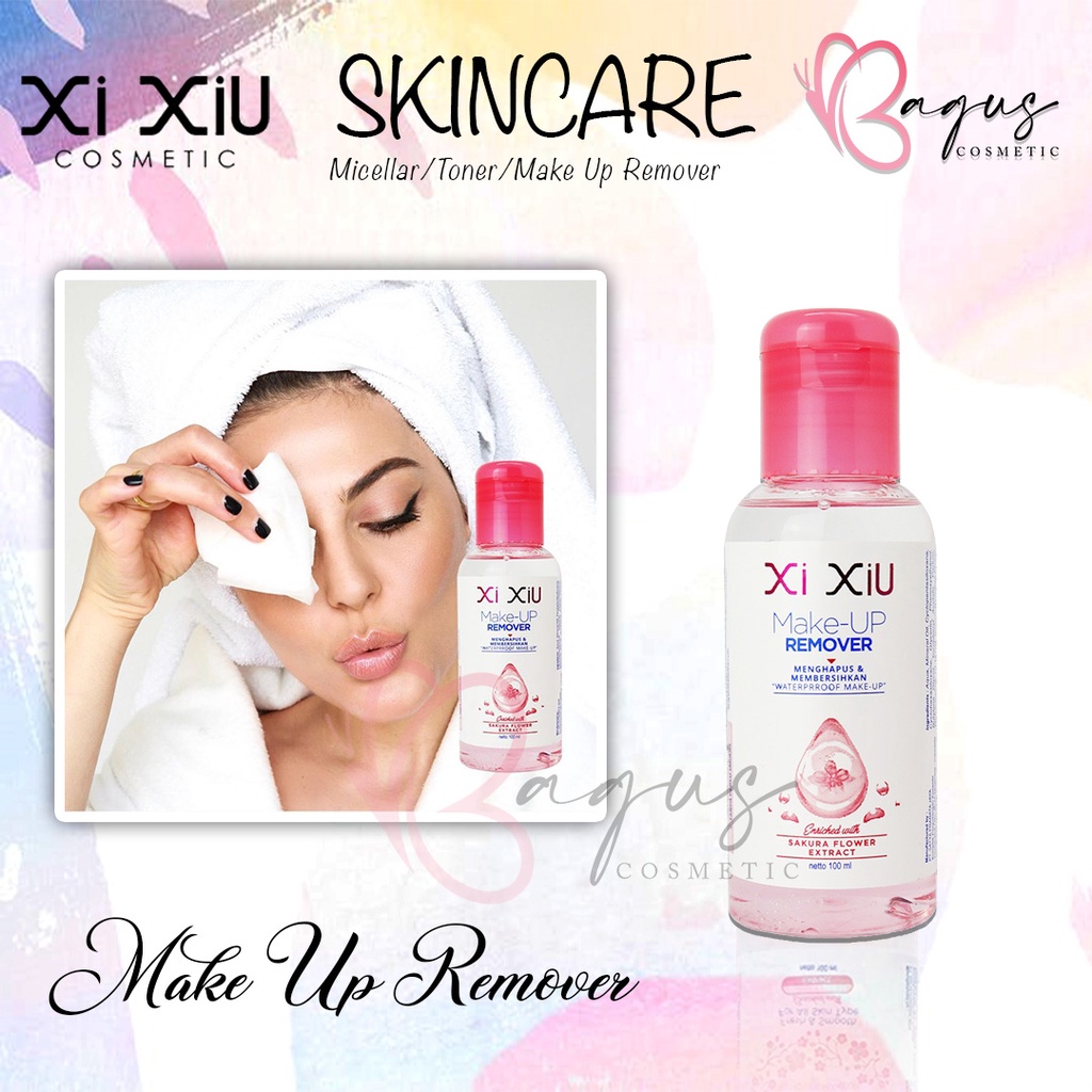 ⭐ BAGUS ⭐ [NEW PRODUCT]  XI XIU Skincare | Facial Wash Micellar Water Make Up Remover Set  Toner 100ml