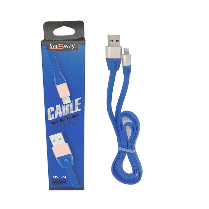 KABEL DATA CHARGER PREMIUM QUALITY SAILSWAY SWL-14 FOR IPHONE