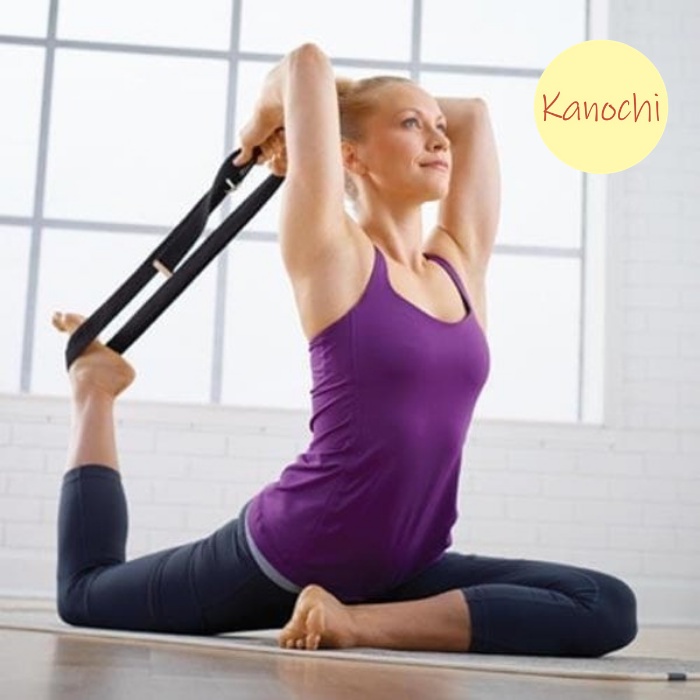 Tas Yoga Mat Sarung Strap Belt Stretch Resistance Band Gym Tali Fitnes