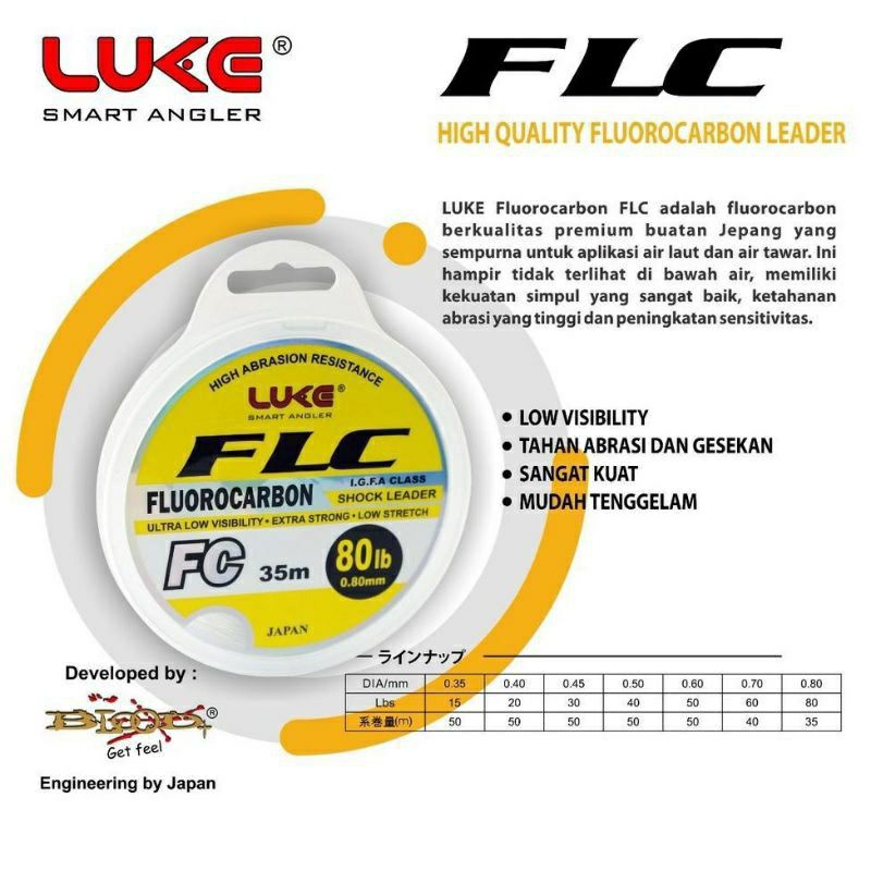 SENAR LEADER LUKE FLC FLUOROCARBON I.G.F.A CLASS