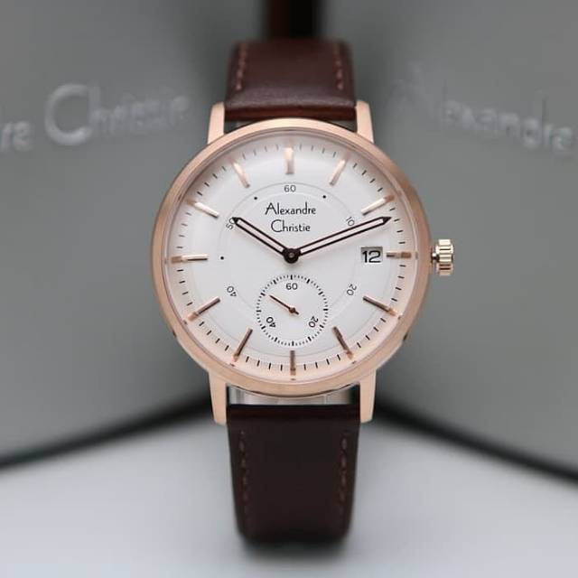 JAM TANGAN ALEXANDRE CHRISTIE PRIA AC 6545 ORIGINAL GARANSI RESMI/ALEXANDER CRISTIE ORIGINAL 6545