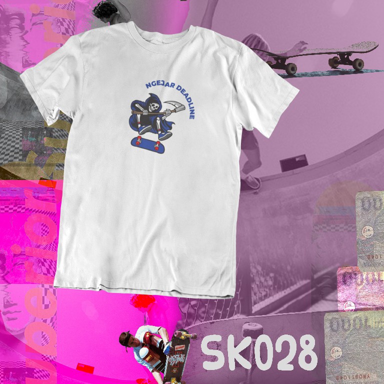 T-SHIRT PRIA LENGAN PENDEK ' NGEJAR DEADLINE '