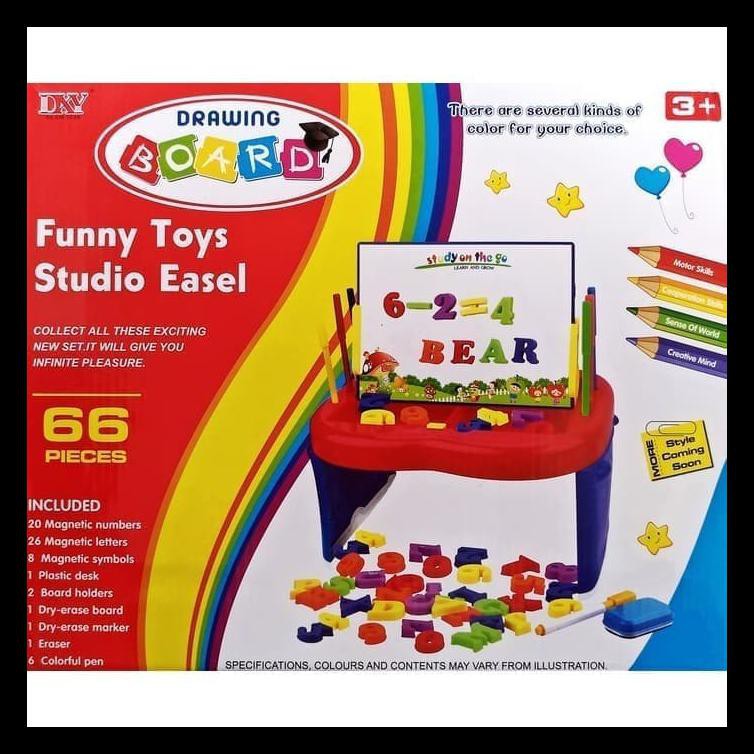 

Papan Tulis Magnet Anak / Papan Tulis Anak / Magnetic Board Terlengkap