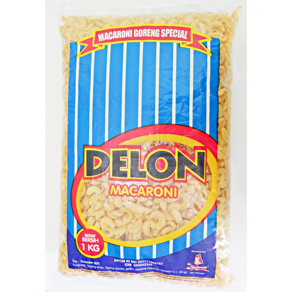 MAKARONI GORENG DELON BANTET 1 KG - ECERAN